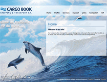 Tablet Screenshot of cargobook.gr